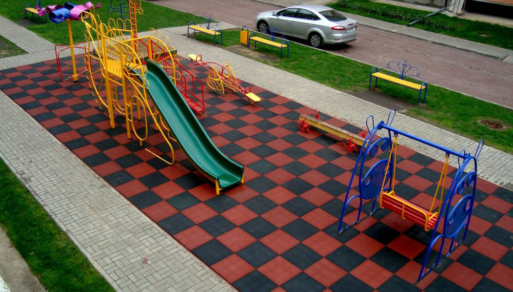 Покрытия для детских площадок